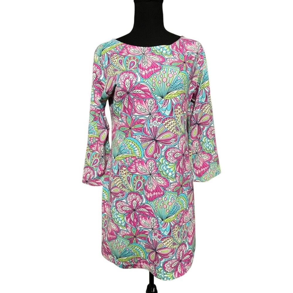 Melly M Womens L/S Greenwich Sheath Dress